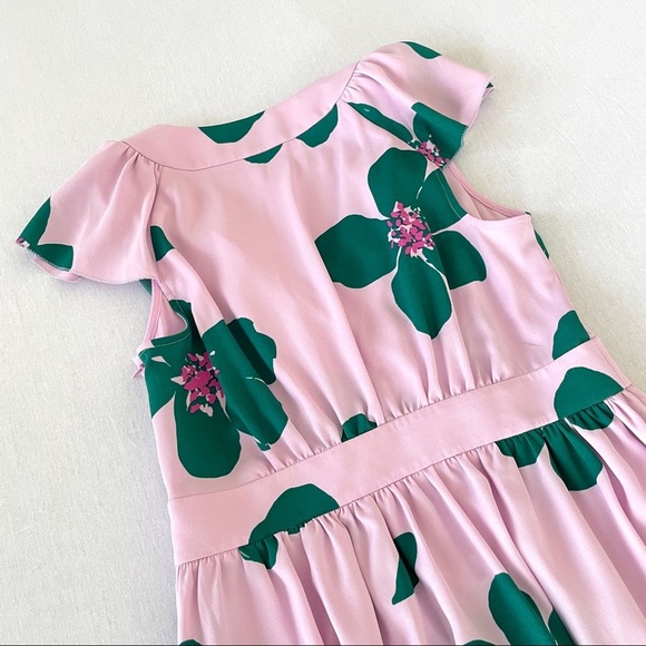 Kate Spade Pink and Green Floral Mini Dress - Picture 6 of 10